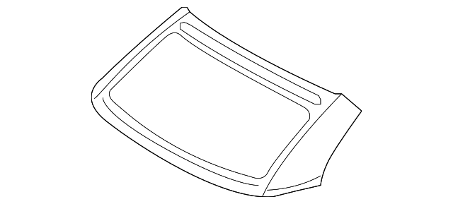 39850191 Деталь REAR ROOF PNL