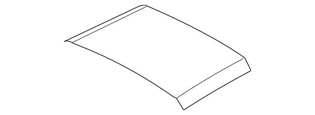 39856750 Деталь FRONT ROOF PNL