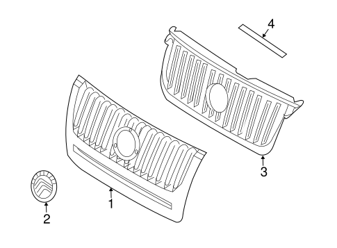 Mariner GRILLE PANEL