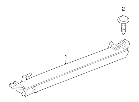 Cayenne HIGH MOUNTED STOP LAMP