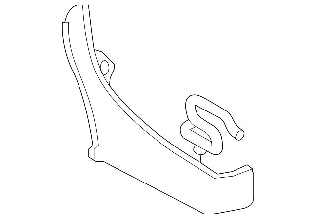 LR034436 Деталь SIDE MOLDING, LEFT