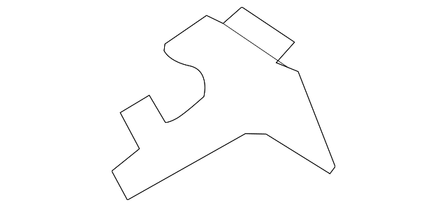 LR038142 Деталь TAIL PANEL TRIM INSERT, RIGHT