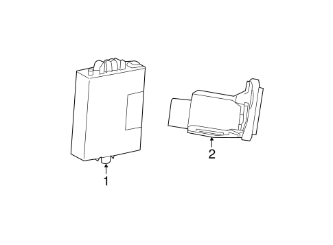 ELECTRICAL/ANTI-THEFT COMPONENTS for 2014 Toyota Sienna #2