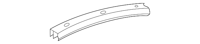 996-561-528-00 SIDE W'STRIP RETAINER STRIP, RIGHT