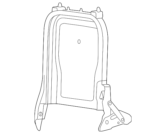 30767797 Деталь SEAT BACK FRAME, RIGHT