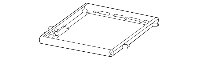 30749325 Деталь SEAT FRAME, RIGHT