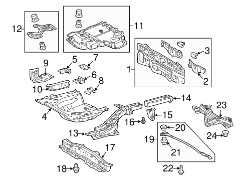 BODY/REAR BODY for 2014 Toyota Prius #1