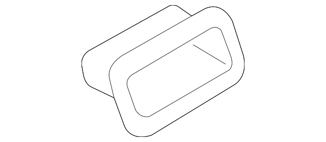 991-555-803-00-1E0 Деталь SCUFF PLATE GROMMET, LEFT