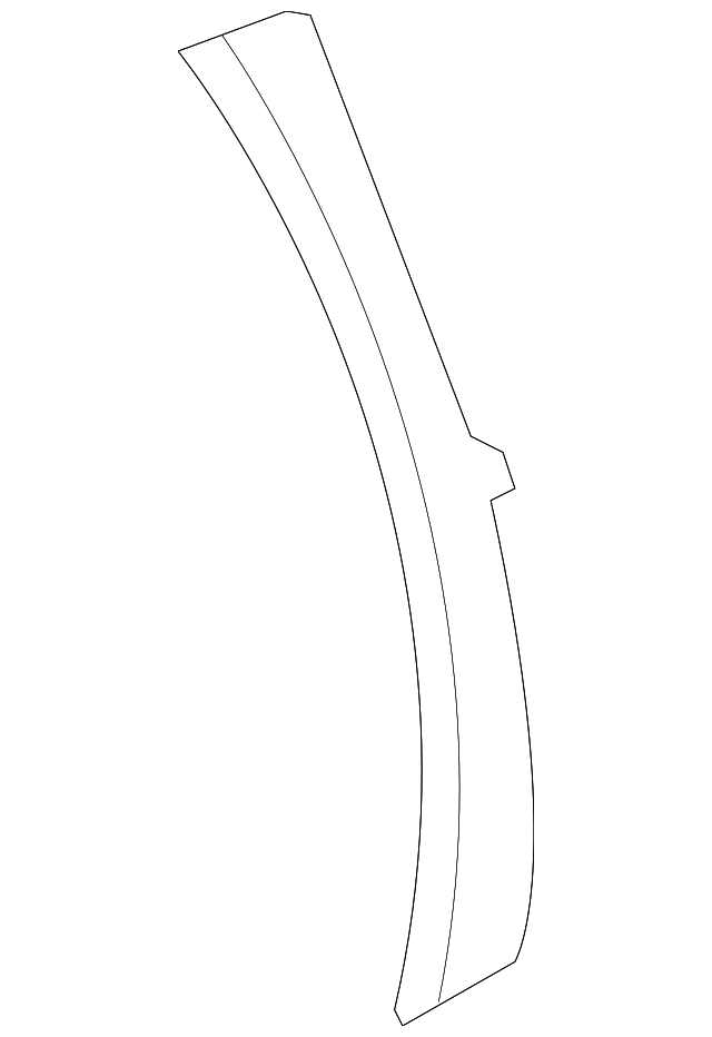 991-555-186-01-DE1 Деталь PILLAR COVER, LEFT
