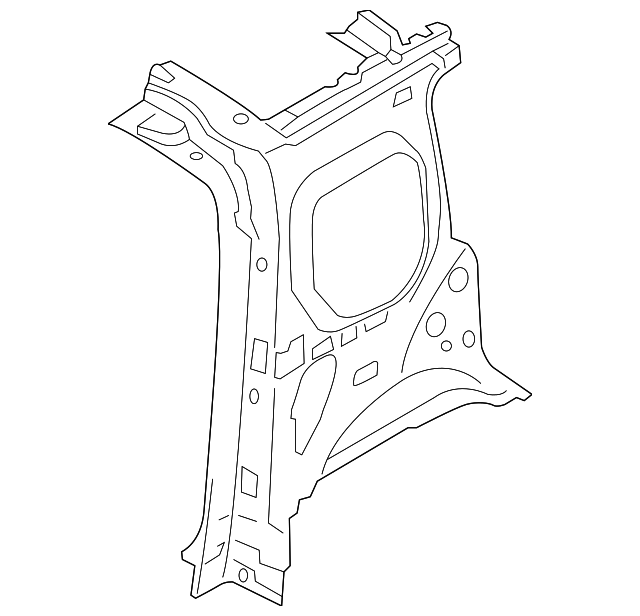 DT1Z-6127790-A Деталь INNER PANEL, RIGHT