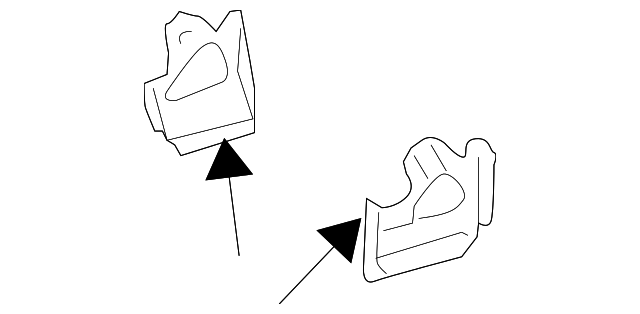 88973928 Деталь LATCH COVER, LEFT