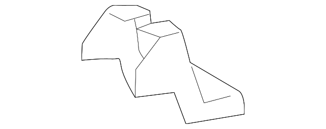 88973868 Деталь SEAT ADJUSTER END COVER, RIGHT