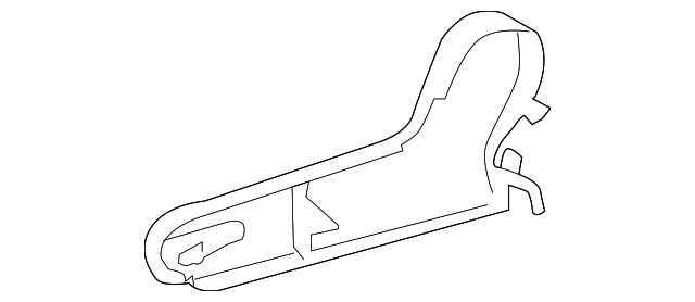 88973869 Деталь OUTER COVER, RIGHT