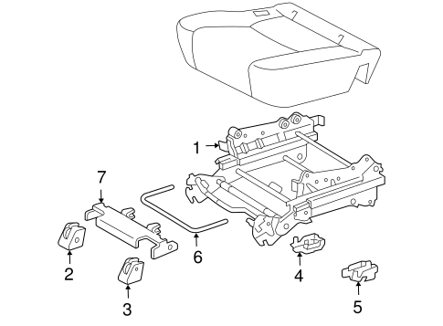 BODY/TRACKS & COMPONENTS for 2005 Toyota Sienna #2