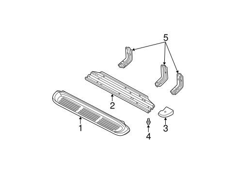 Body/Running Board for 2005 Ford F-350 Super Duty #2