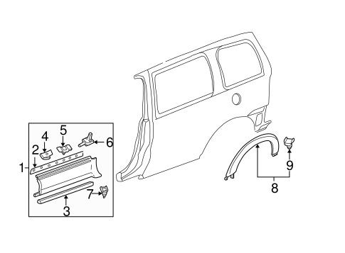 Trans Sport EXTERIOR TRIM - SIDE PANEL 2