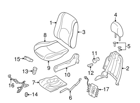 Electrical/Power Seats for 2006 Ford Escape #2