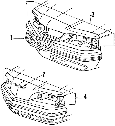 Thunderbird GRILLE & COMPONENTS