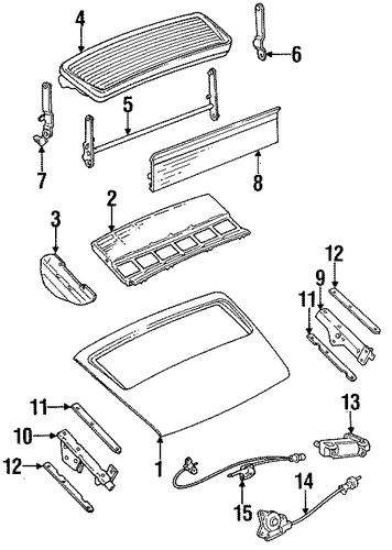 911 LID & COMPONENTS