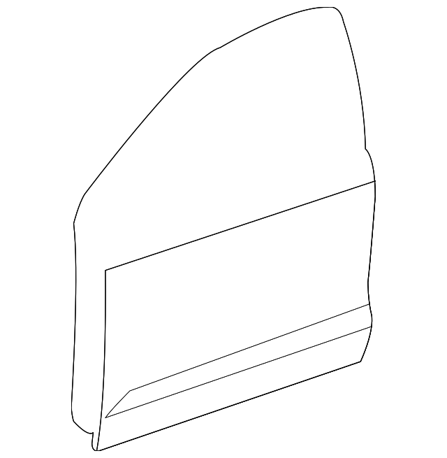 88974628 Деталь DOOR SHELL, LEFT