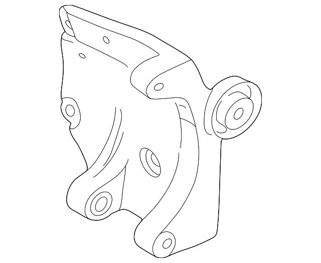 C2C8433 Деталь MOUNT BRACKET