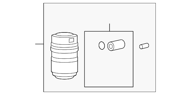 955-358-503-32 Деталь AIR SPRING, RIGHT