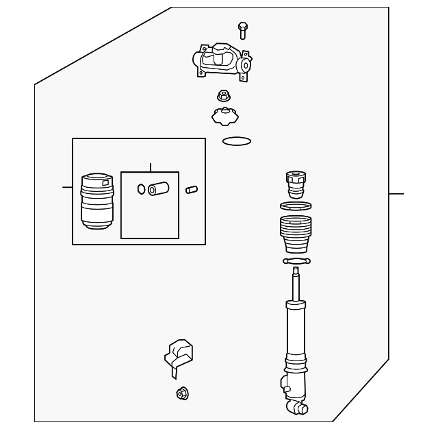 955-358-020-11 Деталь SHOCK ASSY, RIGHT