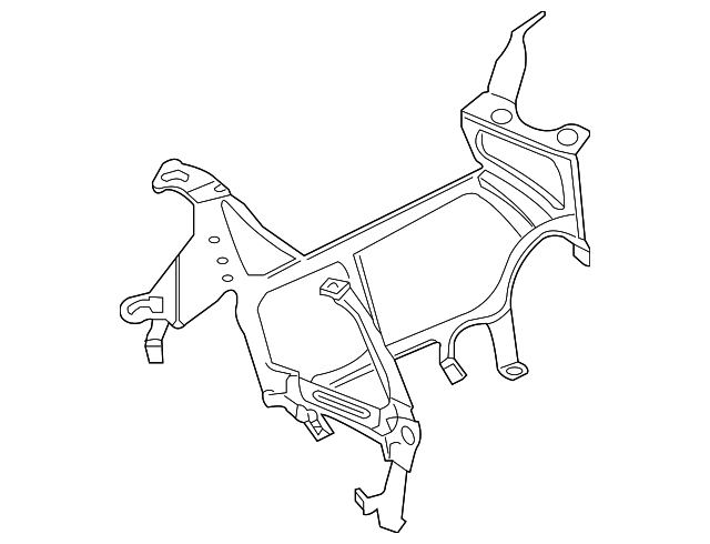 997-504-254-00 Деталь MOUNT BRACKET, RIGHT