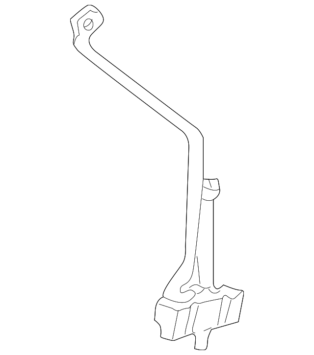 3W4Z10756AA Деталь HOLD DOWN