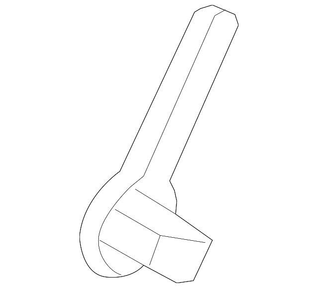 DM5Z-5862578-AA Деталь ADJUST HANDLE, LEFT