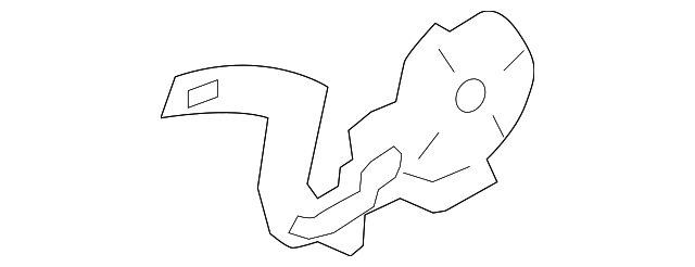 CV6Z-5862418-A Деталь ADJUST HANDLE, LEFT