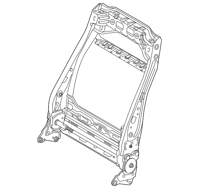 CV6Z-5861019-E Деталь SEAT BACK FRAME, LEFT