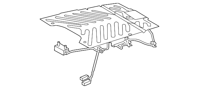 CM5Z-14D696-B Деталь SEAT CUSHION HTR, LEFT
