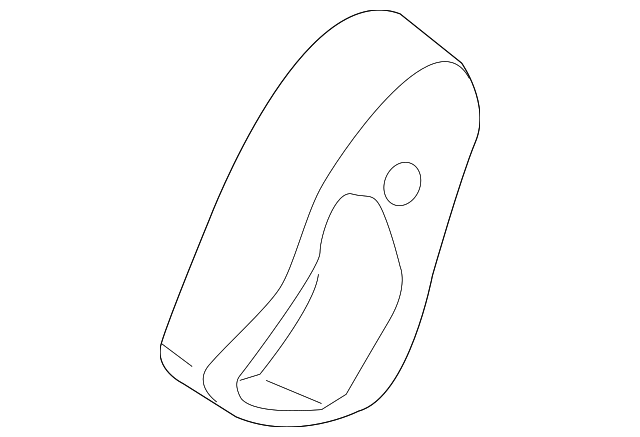 DV6Z-5861693-CA Деталь REAR CAP, LEFT