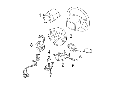 Electrical/Switches for 2004 Ford Freestar #2