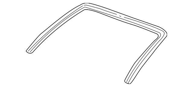 4W1Z-5425560-AA Деталь WINDOW TRIM, LEFT