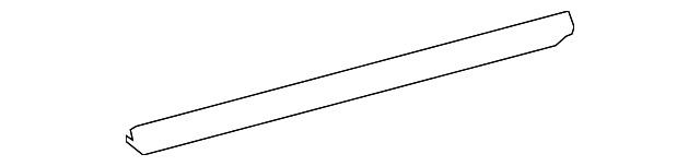 C2S38974 Деталь BELT W'STRIP, LEFT