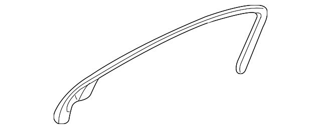 C2S25055 Деталь WINDOW TRIM, RIGHT