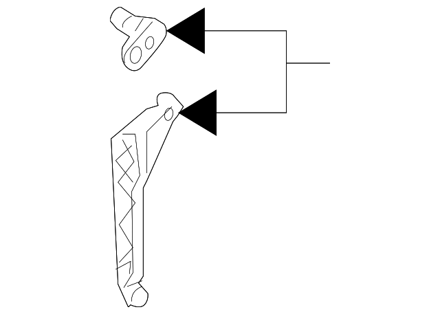 12798973 Деталь LEVER