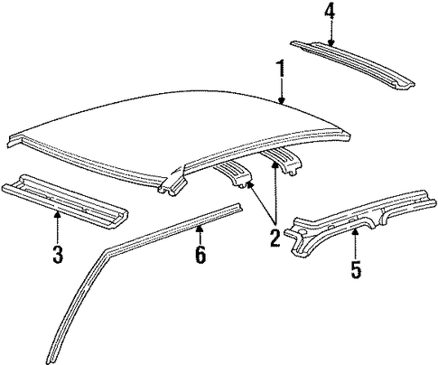 Grand Marquis ROOF & COMPONENTS