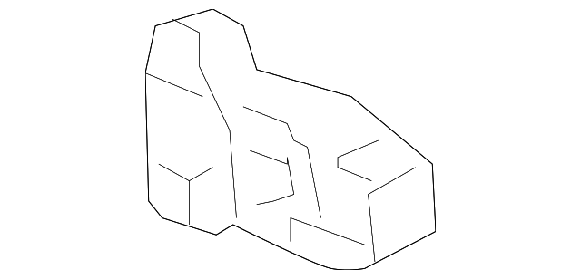 15921706 Деталь SIDE IMPACT SENS, LEFT