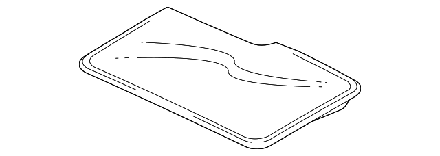 3W4Z-54500A18-AA SUNROOF GLASS