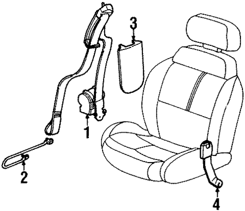 SC1 FRONT SEAT BELTS