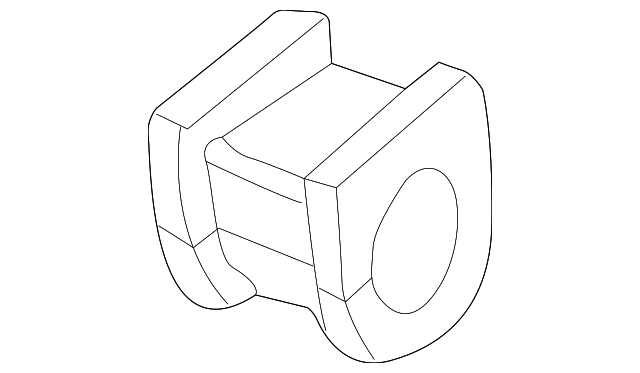 RBX101710 Деталь STABILIZER BAR BUSHING, LEFT