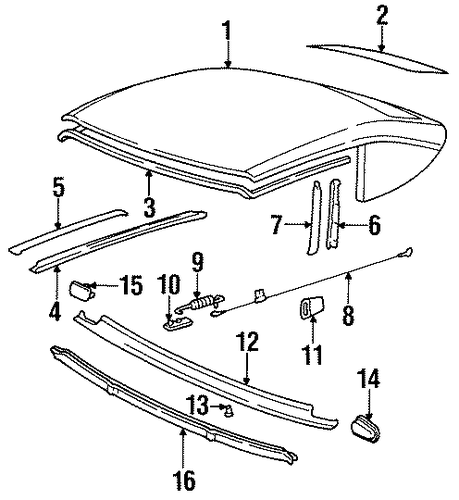 911 COVER & COMPONENTS