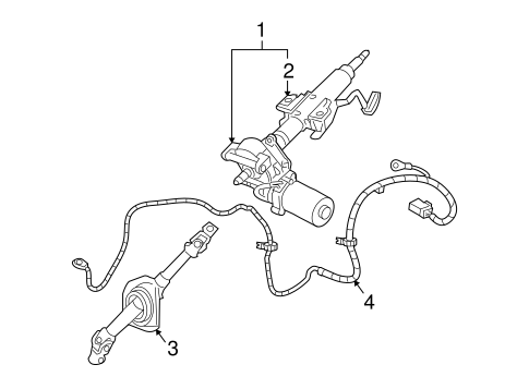 Torrent STEERING COLUMN ASSEMBLY