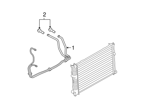 Fusion TRANS OIL COOLER