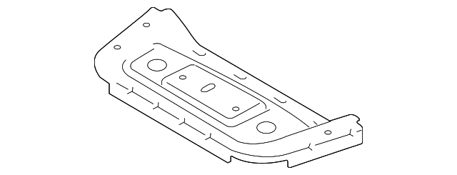 8A6Z-5863160-A Деталь FRONT FRAME