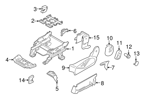 Body/Tracks & Components for 2016 Ford Transit Connect #2