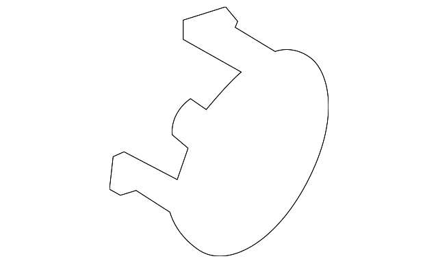 DT1Z-5862622-AA Деталь RETAINER PLATE CAP